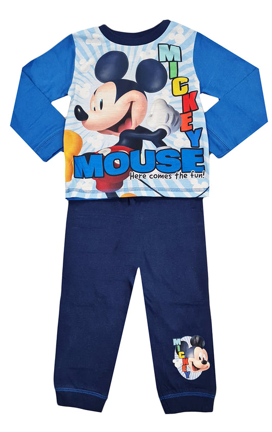 Boys Mickey Mouse Fun Pyjamas