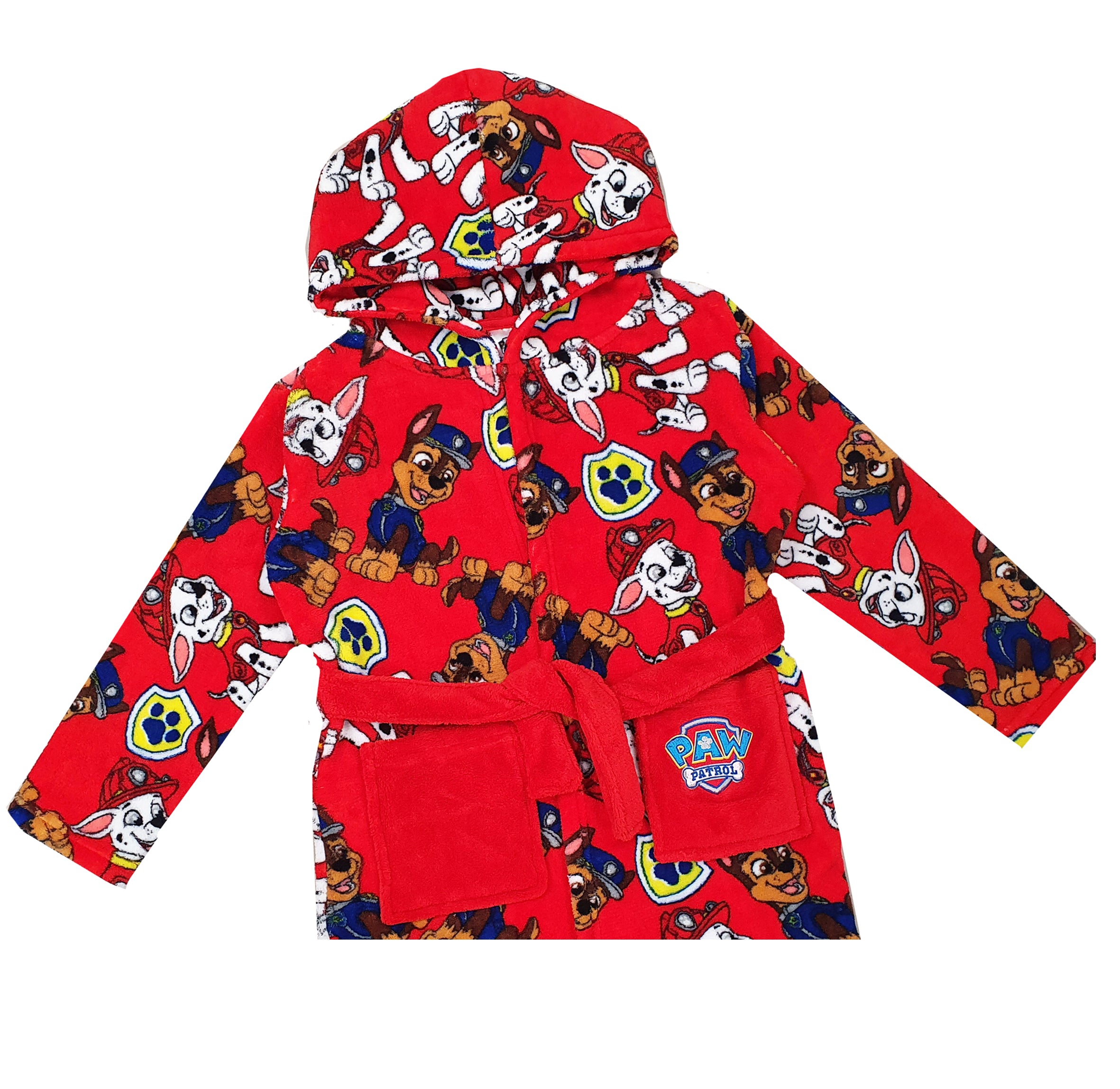 Paw patrol dressing discount gown and pyjama set