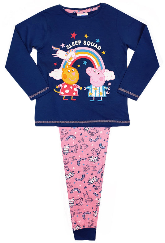Girls Peppa Pig Pyjamas - Sleep Squad