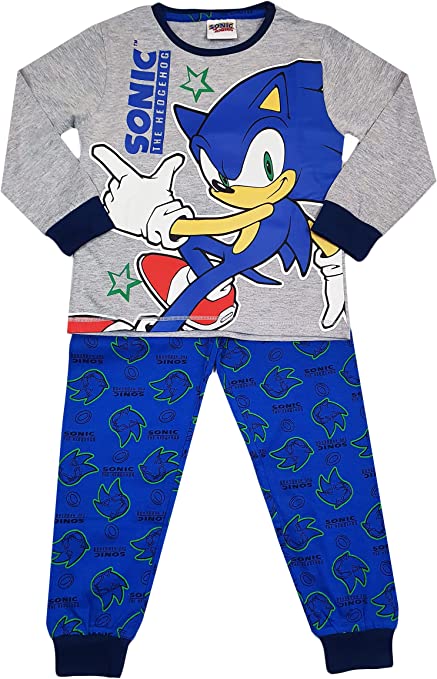 Sonic Oversized Hoodie & Pyjama Set - Grey