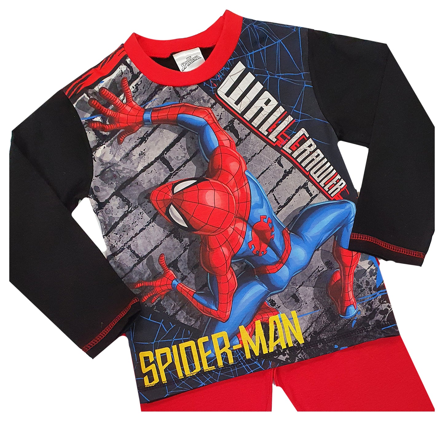 Boys Spiderman Marvel Pyjamas - Wall Crawler