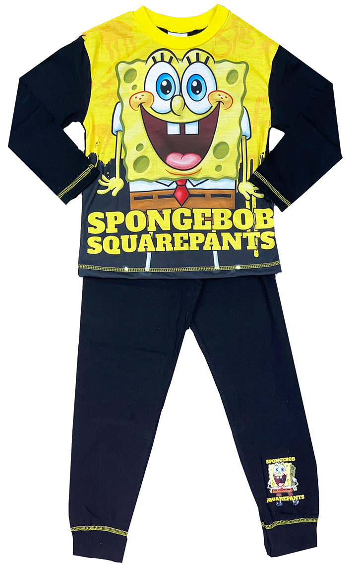 Boys SpongeBob Squarepants Pyjamas - Yellow