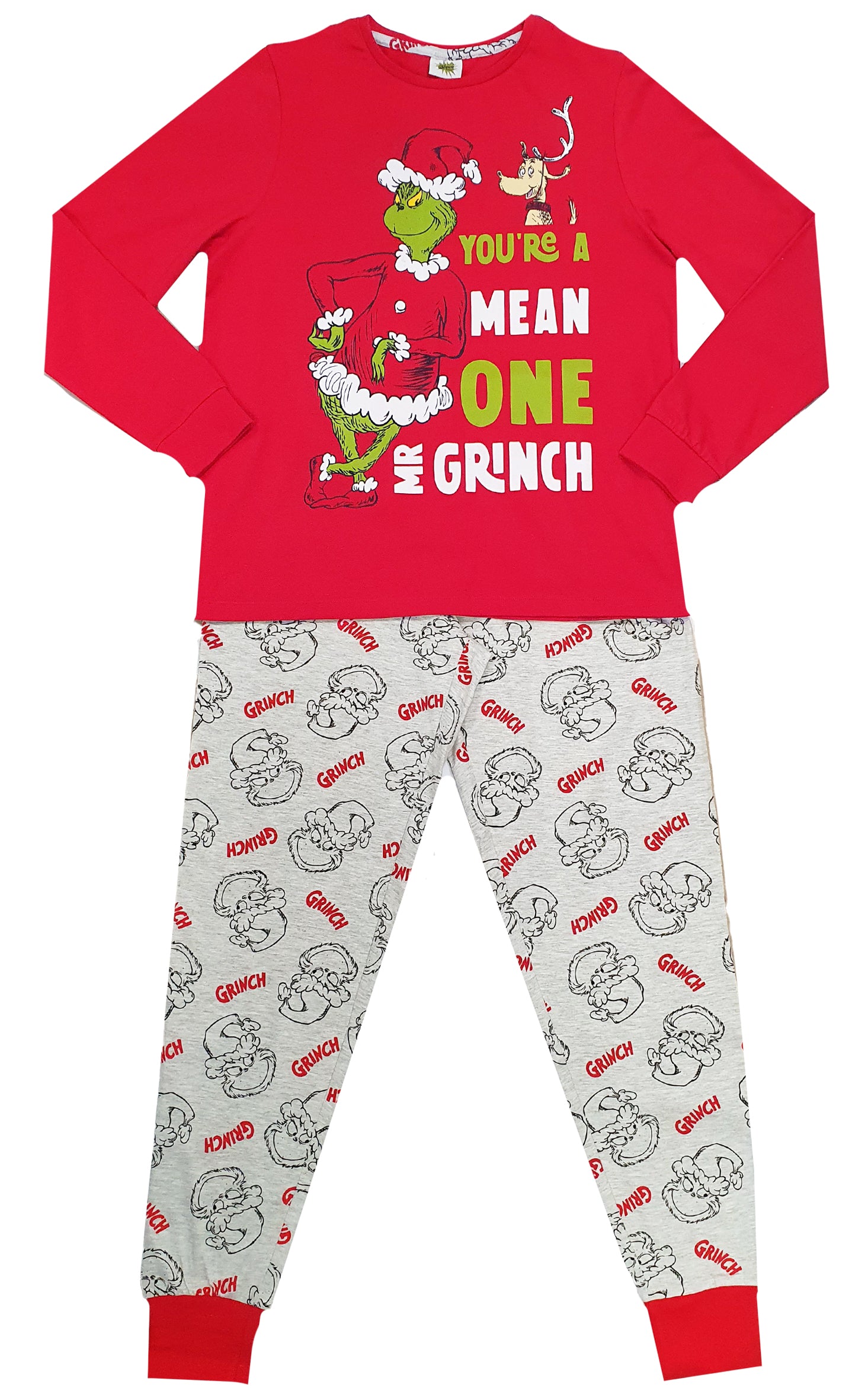 Grinch discount childrens pyjamas