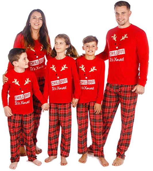 Family Matching Christmas Pyjamas - Chill