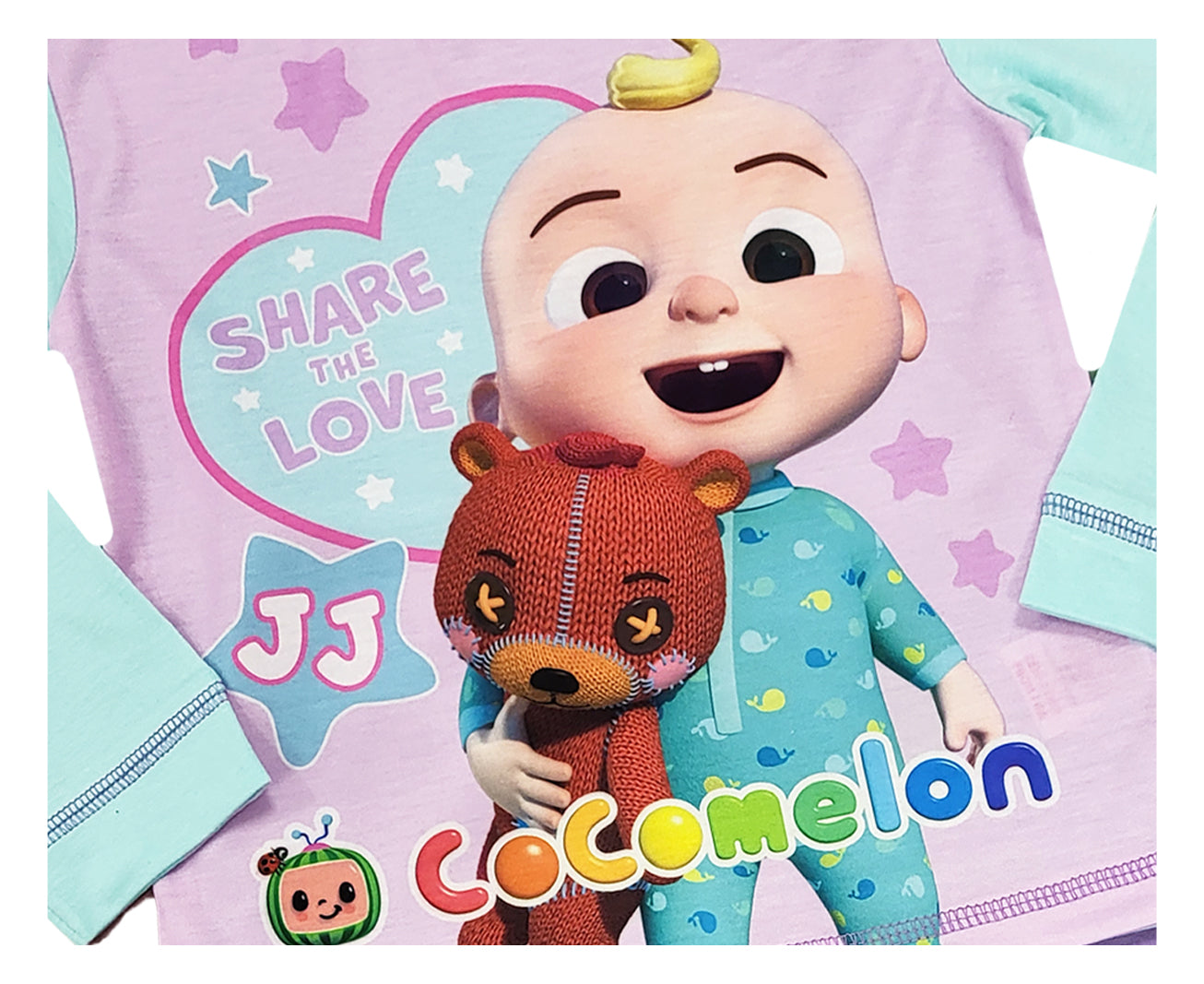 Girls Cocomelon Pyjamas - Share the Love