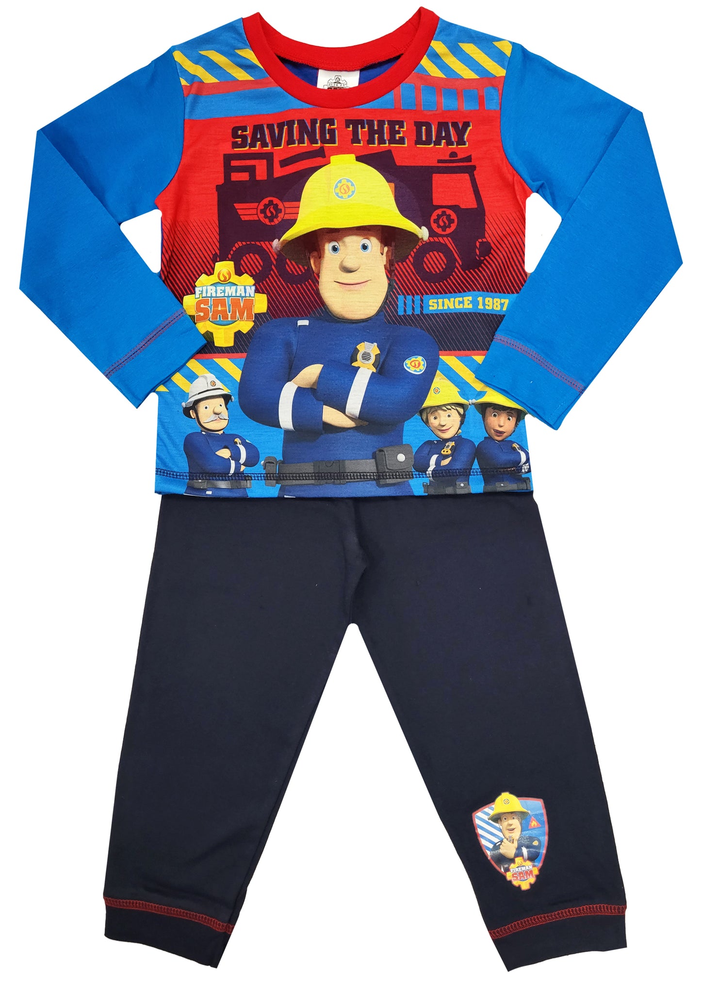 Boys Fireman Sam Pyjamas - Saving the Day