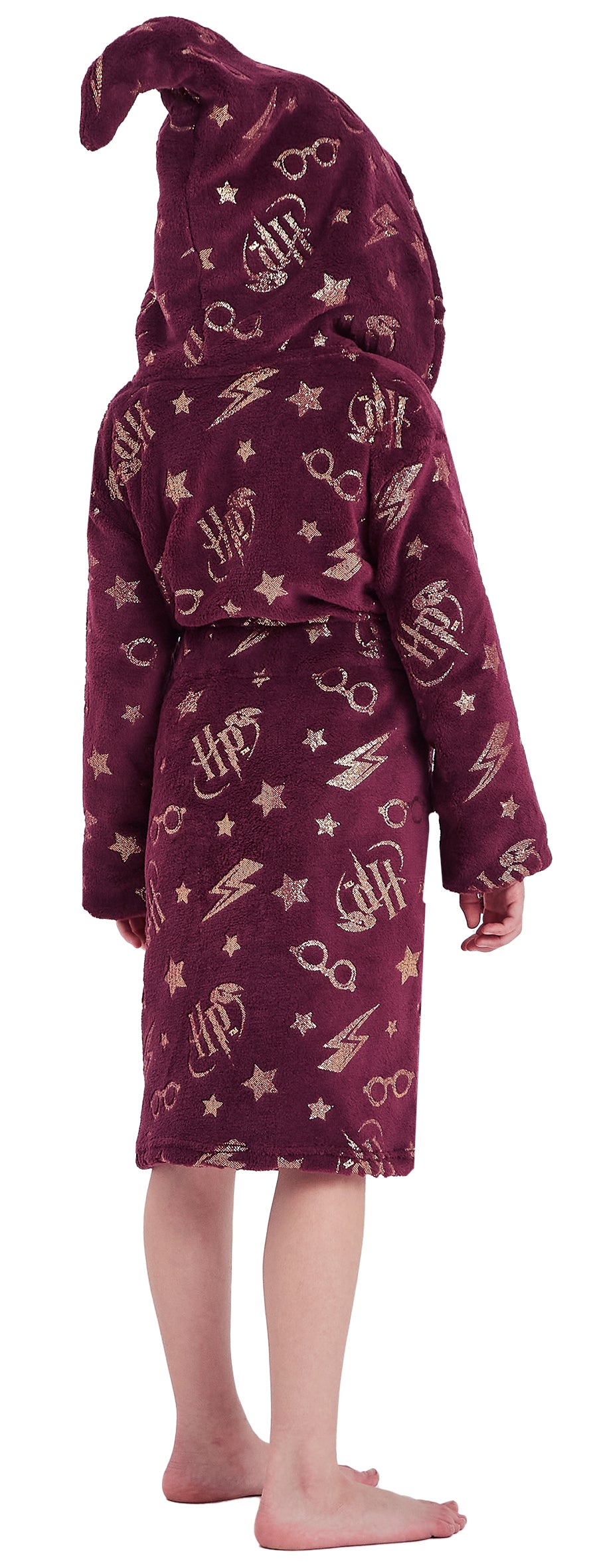 Girls Harry Potter Dressing Gown & Pyjama Set Bundle - Letter