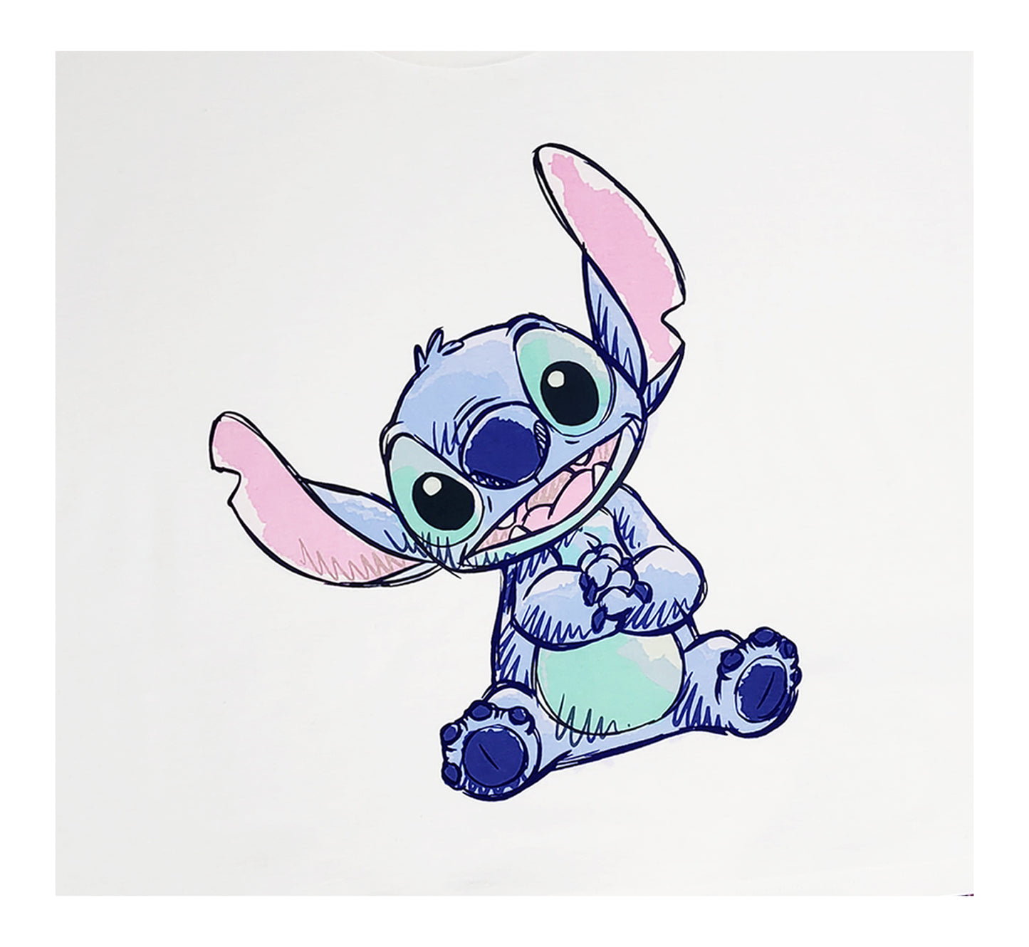 Ladies Disney Lilo & Stitch Short Pyjamas