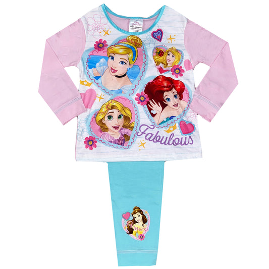 Girls Disney Princess 'Fabulous' Pyjamas