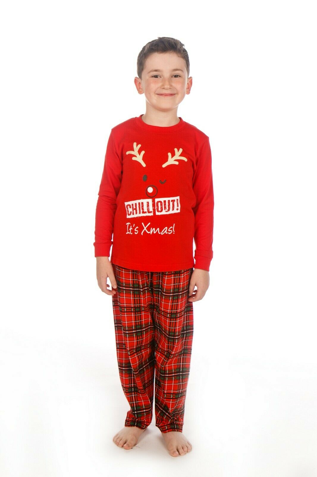 Family Matching Christmas Pyjamas - Chill