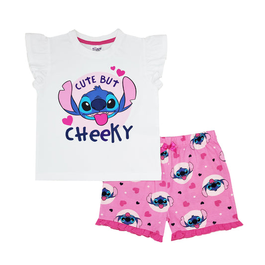 Girls Disney Lilo & Stitch Short Pyjamas