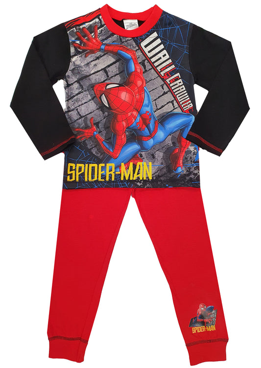 Boys Spiderman Marvel Pyjamas - Wall Crawler